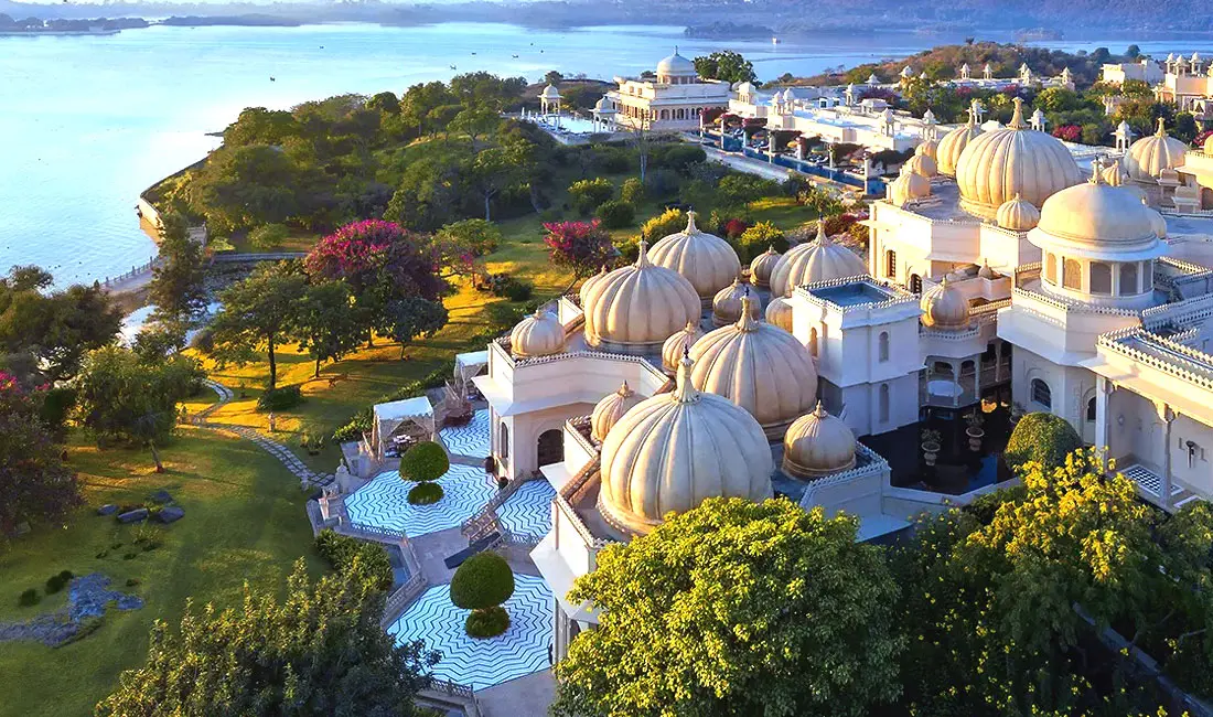 Udaivilas Udaipur, a luxury palace hotel by the lake
