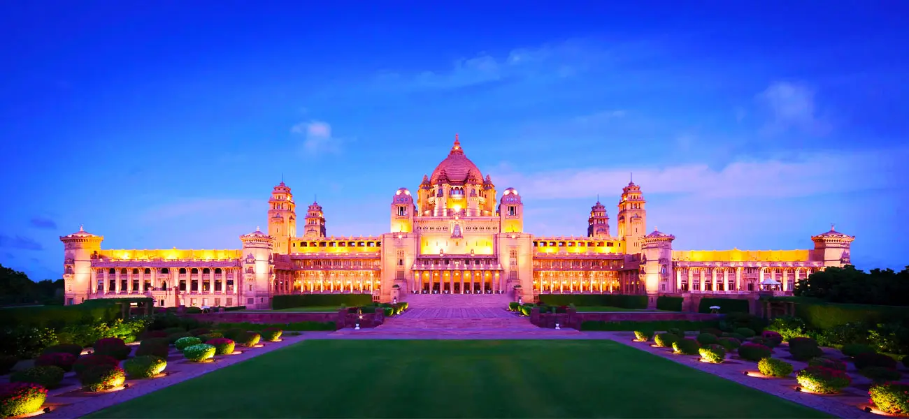 Umaid Bhawan Palace, luxury heritage hotel in Rajasthan