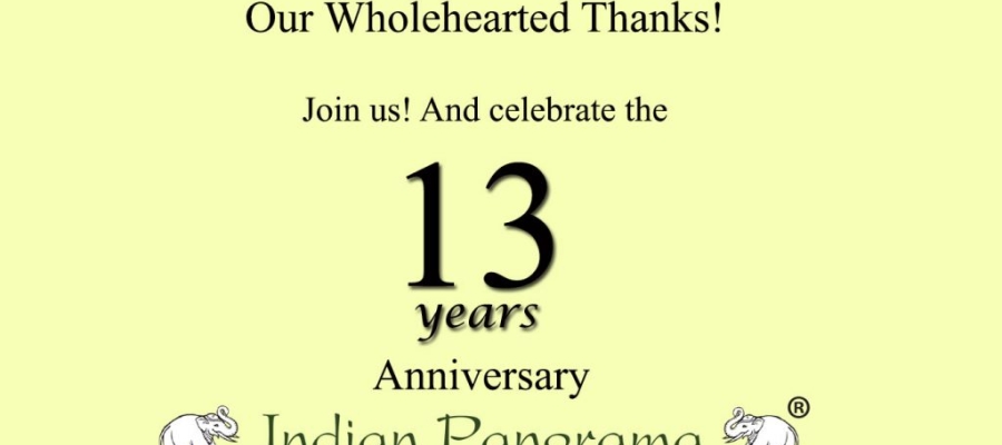 Indian Panorama -Celebrating 13th Year Anniversary | Indian Panorama