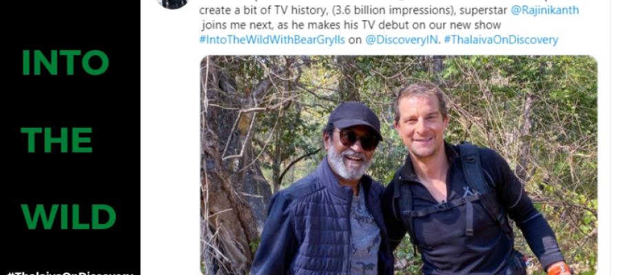 Happy Birthday Superstar Rajinikanth | Memories from his ‘Into The Wild’ with Bear Grylls Days | Indian Panorama