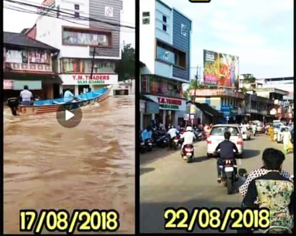 Kerala flood - Indian panorama