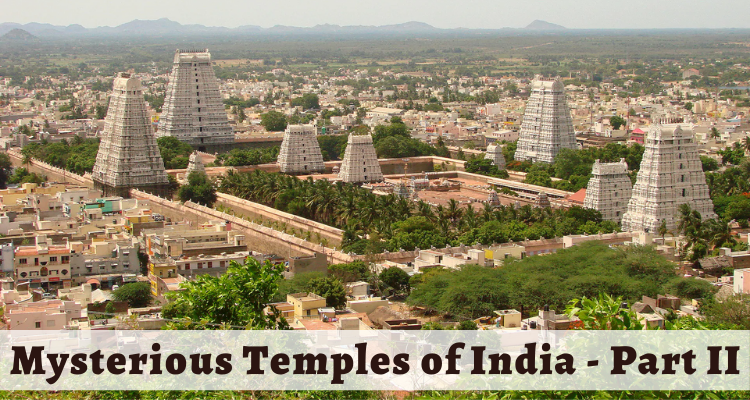 Thiruvannamalai Temple Aerial View