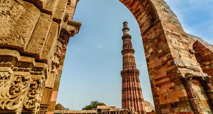 Qutub Minar Tower in Delhi