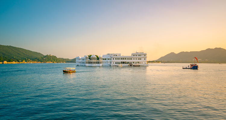 The Lake Palace initially called 'Jagniwas' was built between 1743-46 as winter palace by King Jagat Singh II (62nd successor of Mewar royal dynasty) located in Lake Pichola, Udaipur, Rajasthan.
